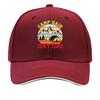 Camp Hair Dont Care Outdoor Camping Mountain Cabin Print Womens Baseball Cap Adjustable Vintage Ha Sandwich Baseball Cap