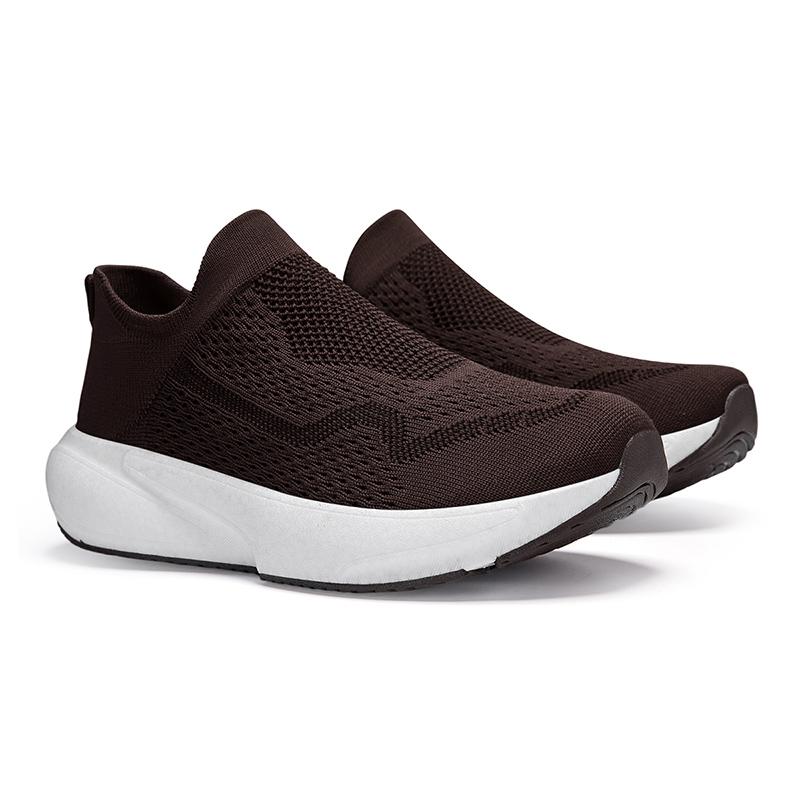 Women's Black Sport Shoes Men Casual Lightweight Slip On Walking Socks Shoes Couple Jogging Sneakers Plus Size