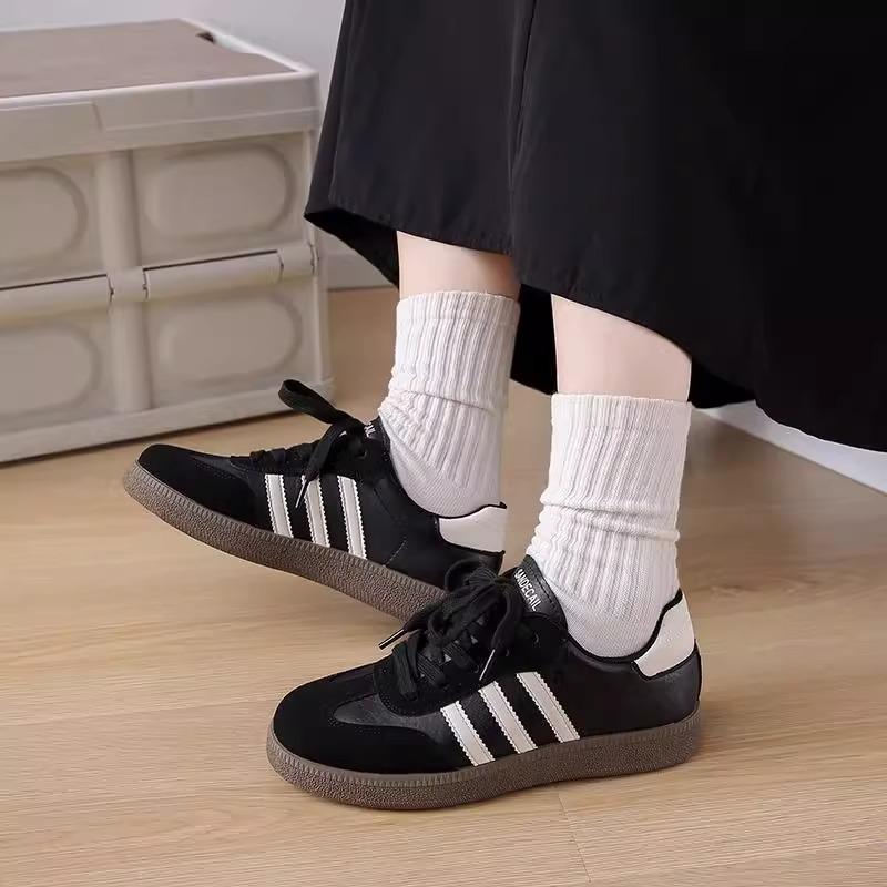 Retro German training shoes women's 2025 new spring and autumn popular flat shoes casual board shoes versatile sports Forrest Gump shoes