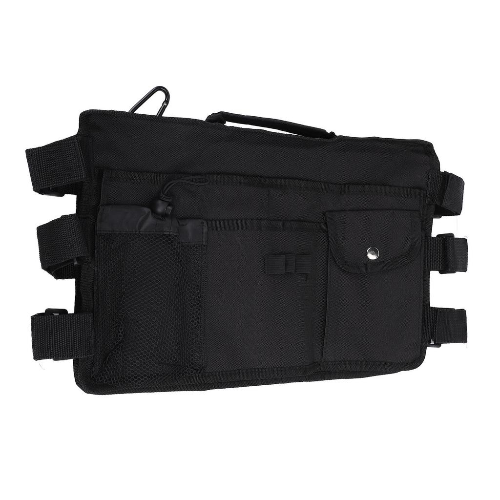 Walker Bag Wheelchair Accessories Bag Pouch Big Capacity Lightweight Oxford Cloth for Elderly Seniors Disabled