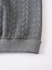 European Jacquard Knit Half-Zip Hoodie for Men - Autumn/Winter Casual Sportswear