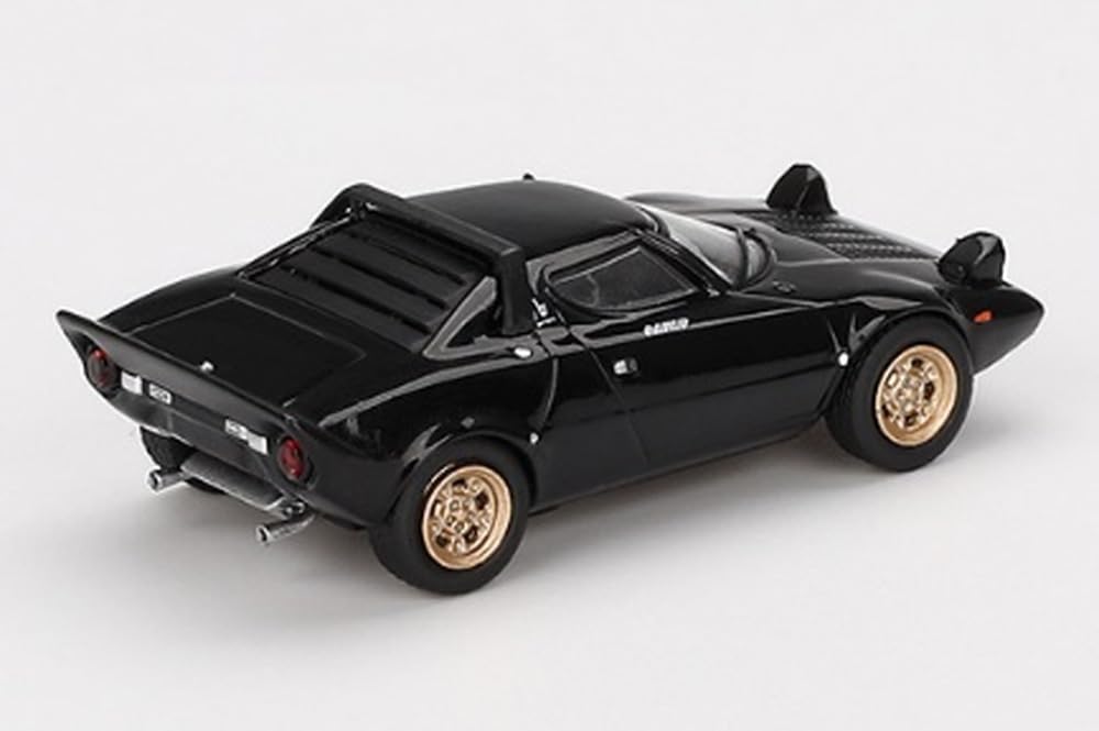 MINI GT 1/64 Lancia Stratos HF Stradale Nero (Black) (Left Hand Drive) Finished Product MGT00846-L