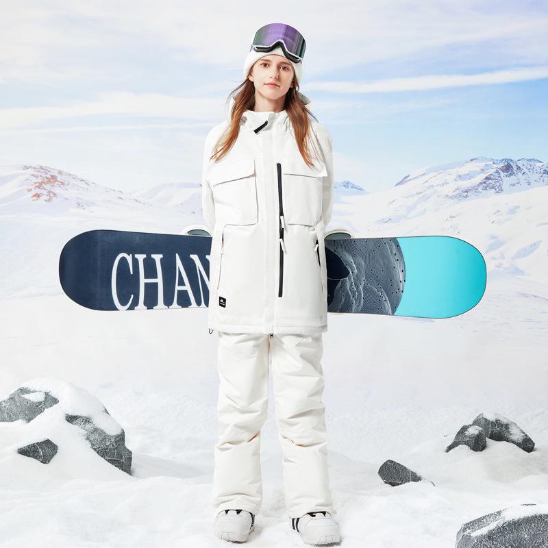 

New Couple Style Casual Warm Breathable Ski Jacket L