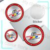 4Pcs/lot 56mm Car Styling Mugen Logo Hubcap Wheel Centre Hub Caps Emblem Sticker For Honda Civic Accord CRV Hrv Jazz Accessories