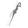 Four-Pointed Star Puncture Ear Needle Earrings Niche Advanced Anti-sensitive Front and Back Smooth Fashion Ear Bridge