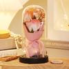 Valentine's Day Gift Eternal Flower Glass Cover Soap Rose Premium Ornament Qixi Festival Creative Gift