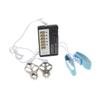 Electric Shock Nipple Clamp Yin Clip Butterfly Clip Pulse Adult Toy Penis Ring Combination Suit Men and Women Passion Game