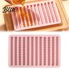 Homemade Cookie Baking Pan Silicone Chocolate Rod Mold 12 Cavity Non-stick Tray Heat Resistant Professional Pastry Equipment Flexible Strip Mold for
