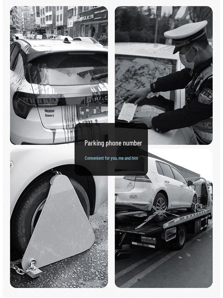 Great Wall Cannon M4 Temporary Parking Phone Number Card