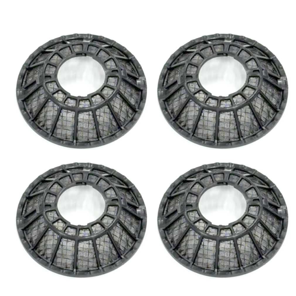 Nobby Haartrockner Hochleistungsfilter, Neues Modell, Schwarz, 4er-Set