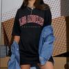 Women Oversized T Shirt Short Sleeve Street Fashion Los Angeles California USA Loose Breathable Hip Hop Streetwear Top