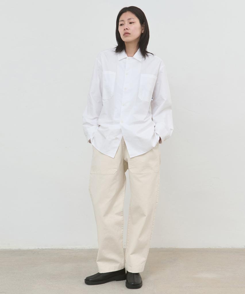 Wokeuwokeu Easy Work Pants (Ecru)