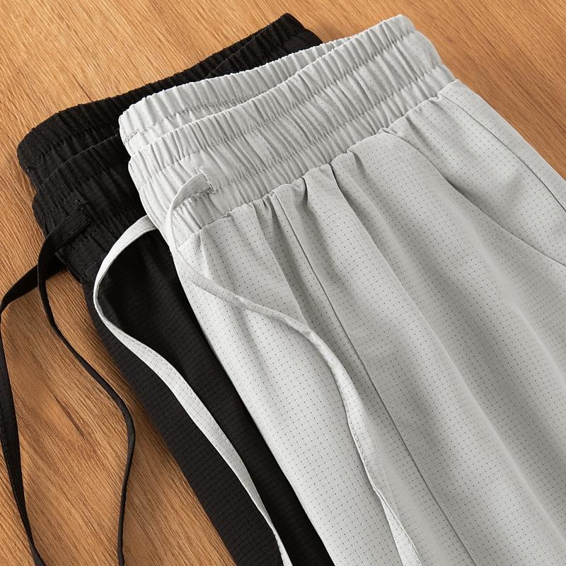 New Mens Fitness Lightweight Shorts Summer Casual Pockets Shorts Basic Solid Color Short Pants Jogging Beach Shorts Men