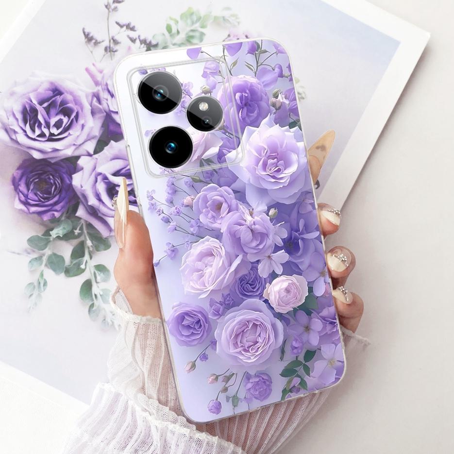 For Realme GT 7 GT7 T 5G Case RMX5061 Cute Lion Fashion Painted Cover Soft Silicone Phone Case For Realme GT 7 Pro GT7T 5G Shell