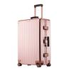 Retro Aluminum Frame Trolley Suitcase with Universal Wheels - Available in 20", 24", 26", 28" for Men and Women
