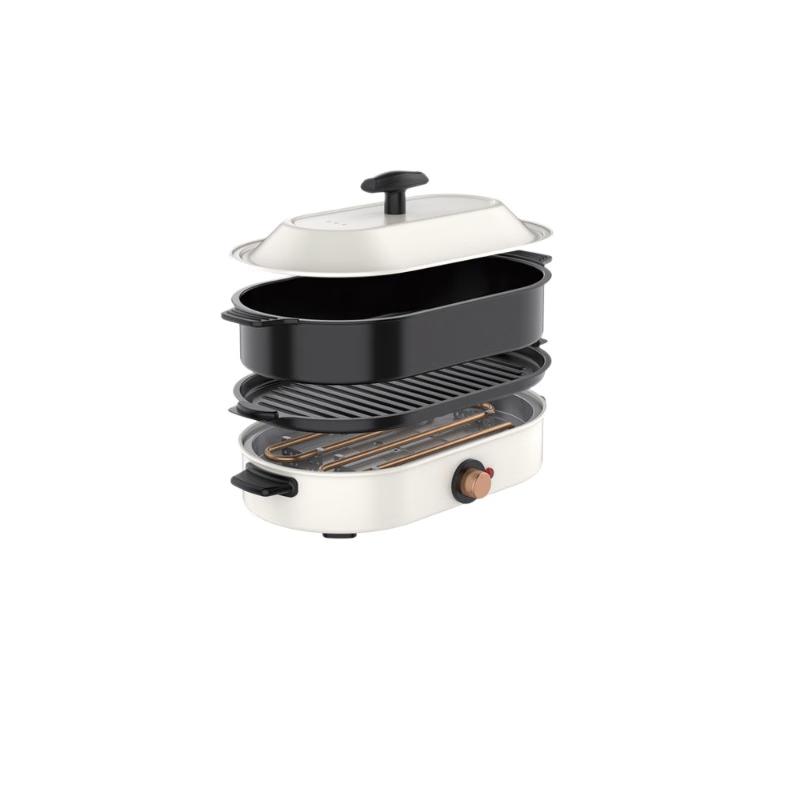 WJL Multi-function Electric Hot Pot and Grill