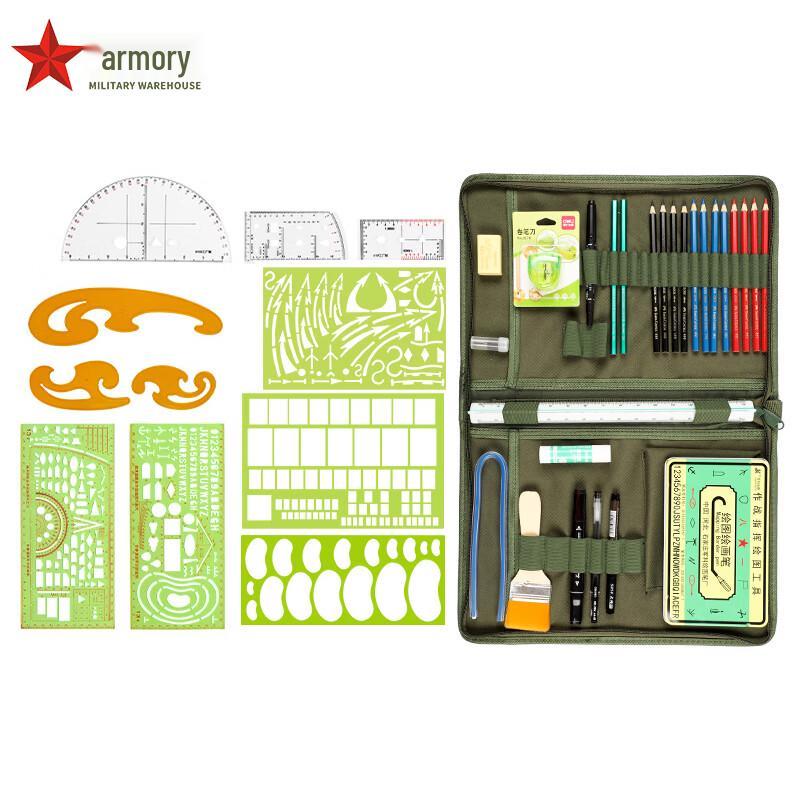 Armory Type 209 Plotting & Command Ruler Set