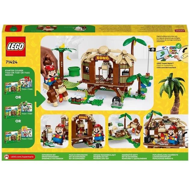 Набор для расширения домика на дереве LEGO Super Mario 71424 Donkey Kong