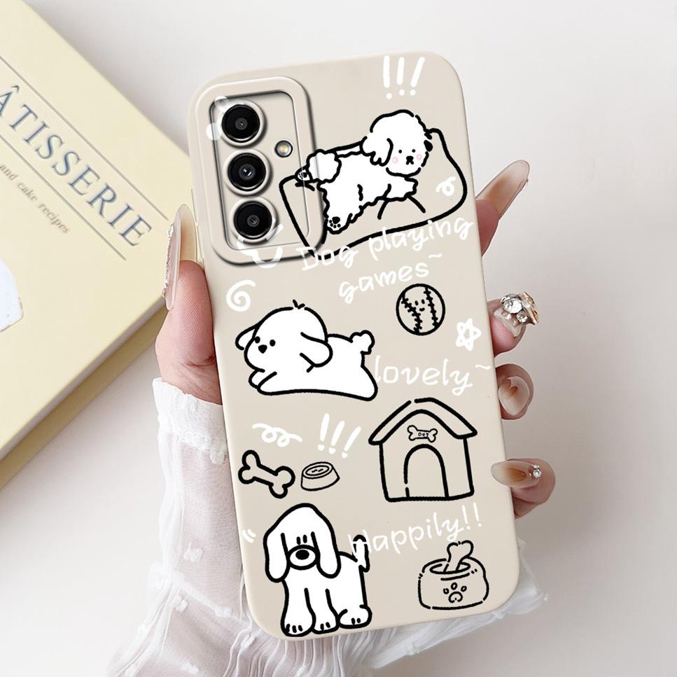 For Samsung Galaxy M52 SM-M526BR Case New Animal Patterns Soft Silicon Cover For Samsung M52 M53 5G" 6.7"Phone Case Funda Bumper