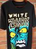 Maglietta Vintage White Zombie Anni '90 Grafica Horror Metal Taglie S-5XL
