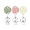 The Retractable Badge Holder With Key Holder Has An Adjustable Design, Making It Easy To Wear Various Identification Cards.