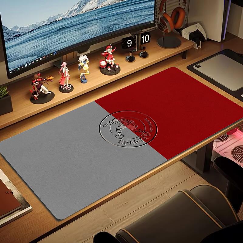 Sparta Rotterdam Mouse Pad Large Gaming Table Cushion Nonslip Laptop Tablet Big Mousepad Xxl Mat Mini Pc Playmat With Lock Edge