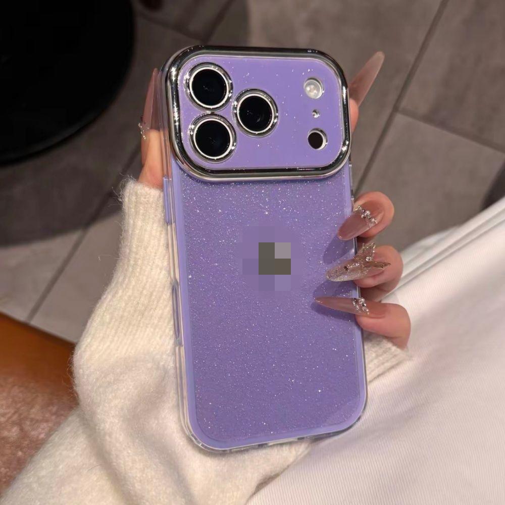 Luxus Glitzer Handyhülle für iPhone 17/16 Promax/15 Weiblich/14