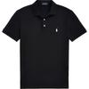 Polo Ralph Lauren FW24 Polo Shirt Custom Slim Fit Men's Polo Black MNPOKNI1N822990-001