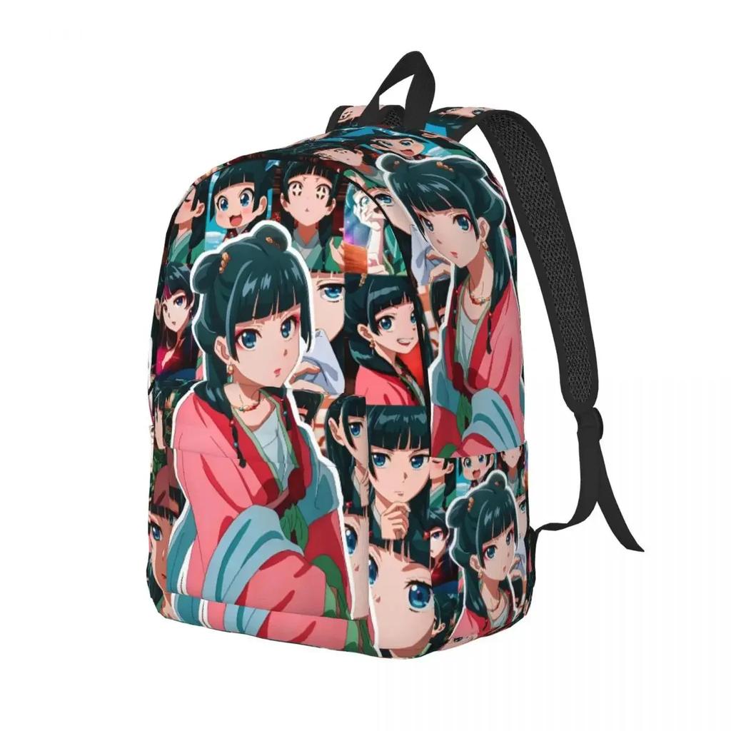 The Apothecary Diaries Maomao Fashion Backpack Gift High School Business Cartoon Anime Daypack for Men Women College Canvas Bags