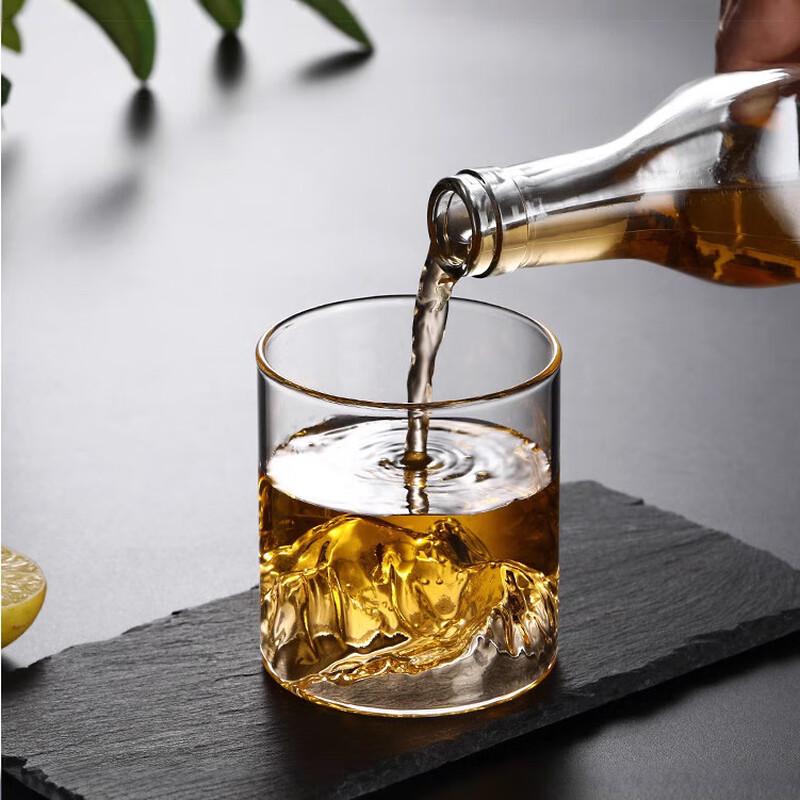 Mountain View Whiskey Glass