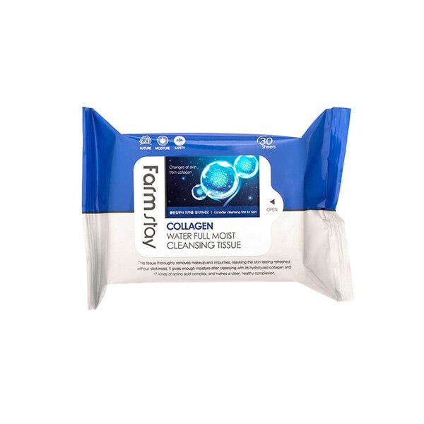 Farmstay_Collagen Water Full Moist Cleansing Tissues (30 sheets)
