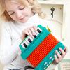 Toy Accordion 10 Keys 8 Bass Accordions for Kids Musical Instrument Educational Toys Gifts for Toddlers Beginners Boys Girls