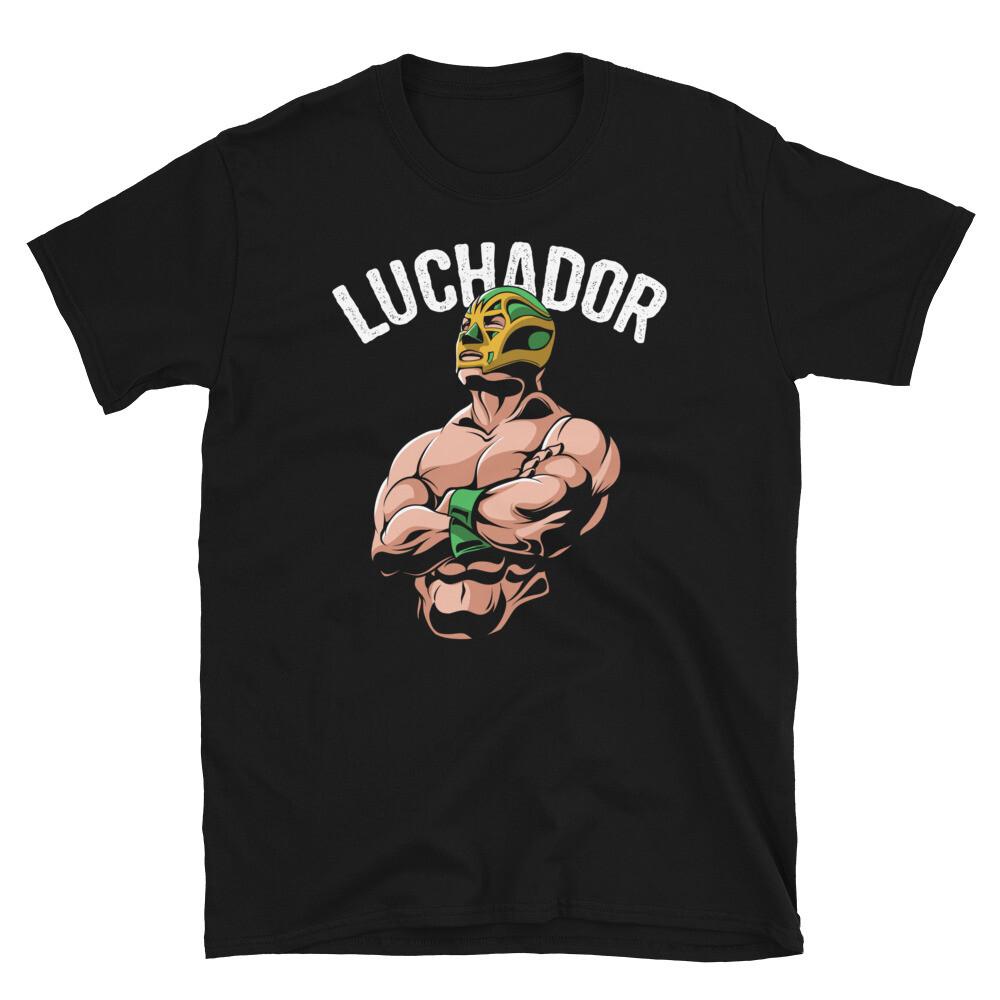 

Mexico Wrestling Lucha Libre Luchador Short-Sleeve Unisex T-Shirt XL