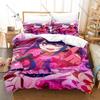 Cool Popular Kpop Oshi No Ko Bedding Set 3 Piece Duvet Cover Set Home Textile For Fans Gift All Season Pillowcase Bedroom Decor