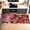 Arsenal Kitchen Mats Durable Bathroom Pads Comfortable Rugs Carpets For Kitchen Home Office Sink Laundry Room Bathroom Decor