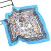 70*70cm Women Russian Floral Print Square Bandana Handkerchief Headband Scarves
