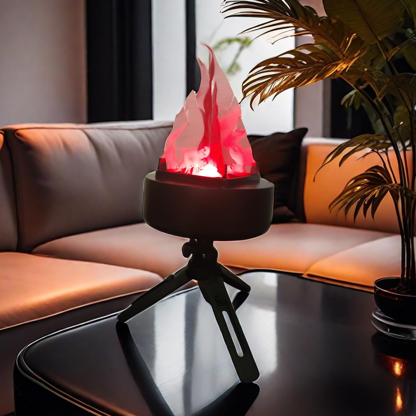 

Перезаряжаемый ручной фонарь с имитацией пламени для вечеринок и мероприятий Short Cloth Torch