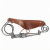 RetroLeather Bike Saddle Retro Style Vintage TwoWheeler Shock Absorbing SpringCushioned Seat