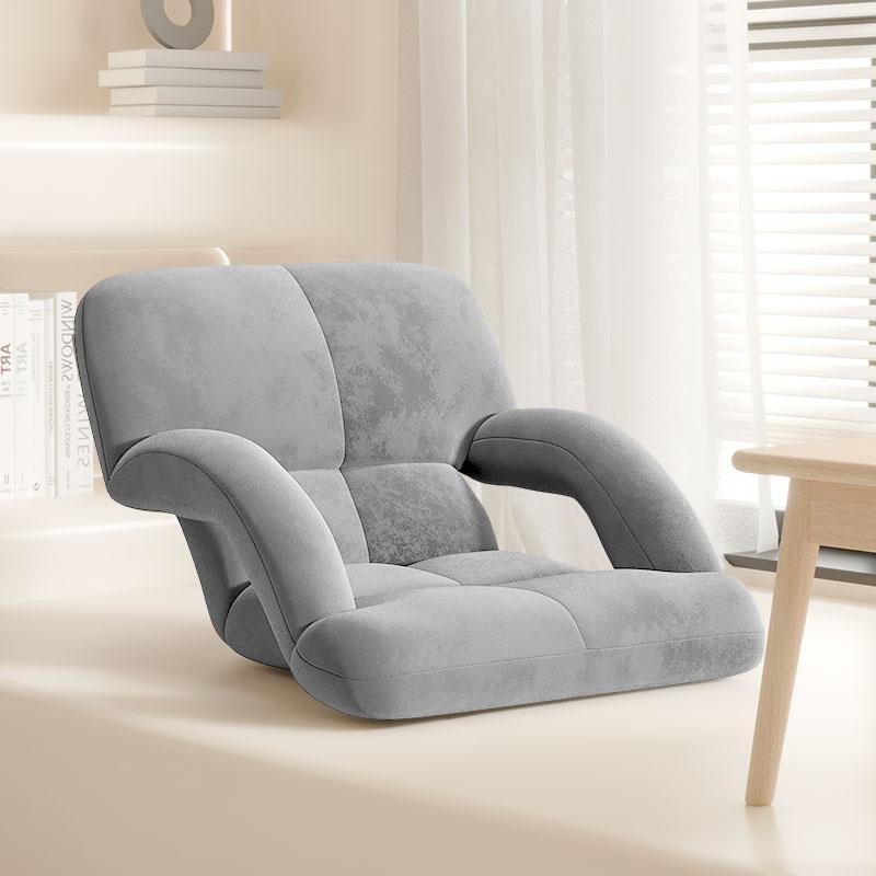 Folding Backrest Cushion Ergonomic Relaxing Lazy Armrest Cushion Lounger Comfortable Backrest Chair Home Ornamental Cushions