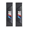 2xCar Seat Belt Shoulder Cushion Protective Cover Keychain Accessories For BMW X1 X2 X3 X5 X4 X6 X7 iX3 F20 F10 F07 E70 E46 E90 ZCHJ4