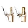 Copper Air Pumps Connector Quick Install Tire Inflator Adapter for Tire Inflation Fit Most Inflators No Tool Required