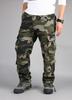 Multi-pocket four-season multi-functional outdoor casual pants men's overalls trousers large-size men's pants tactical pants tide