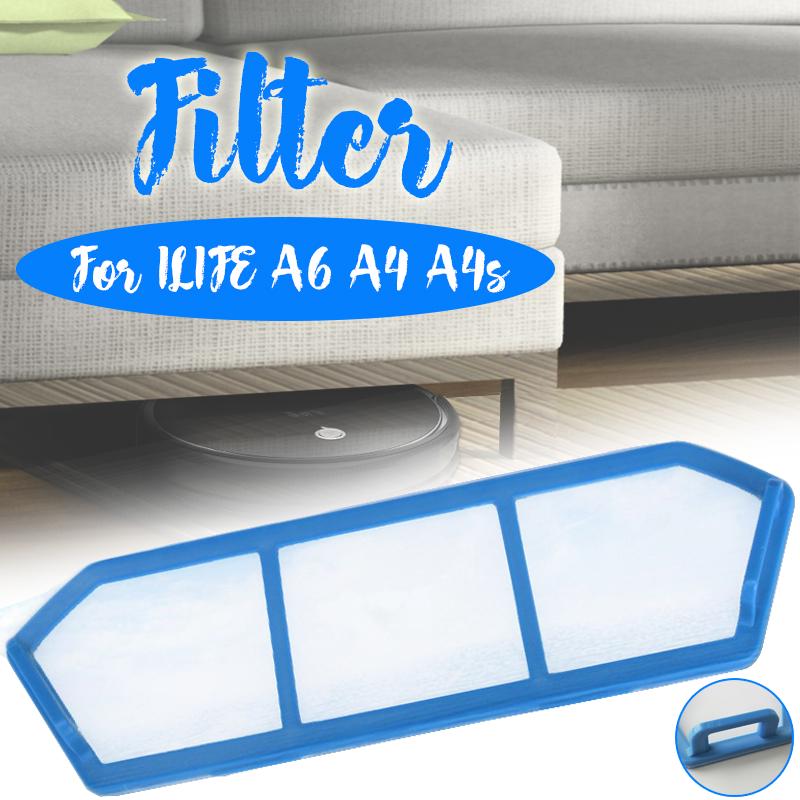5Pcs Primary Filter Replacement For ILIFE A4 A4s A6 Robot Vacuum Cleaner Parts