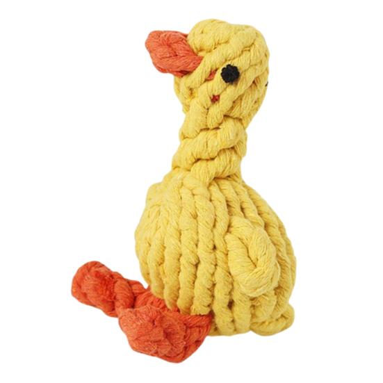 Rope Dog Toy Animal Shape Rope Toy To Keep Dogs Busy Carrot Puppy Chew Toy Tug of War Toy for Small Medium Dogs Indoor Outdoor Play