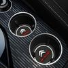 Car Coaster Water Cup Bottle Holder Anti-slip Pad Mat For Citroen C3 C5 AIRCROSS C5X C4 Cactus e-C4 X e-C3 Berlingo C-Elysee C1