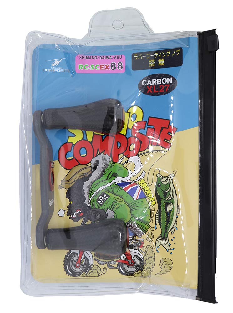 

Studio Composite EX Plus 88mm R27XL Complete Monocoque Carbon Red RC-SC Reel, Model, Knob,