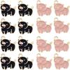 Piggy Pig Charms Pig Dangle Charm Necklace Cute Animal  DIY Jewelry Making