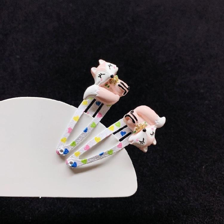 2pcsSweet Hairy Hairpin Princesses Hair Clip Delicate Beautiful Women Barrettes for Various Outfits and Event