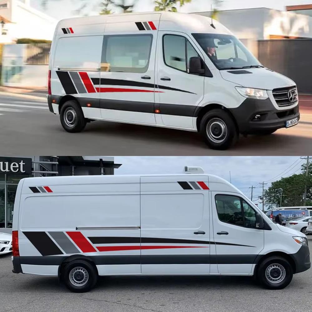 Strisce Adesive Laterali per Furgone/Camper/Auto per Personalizzazione
