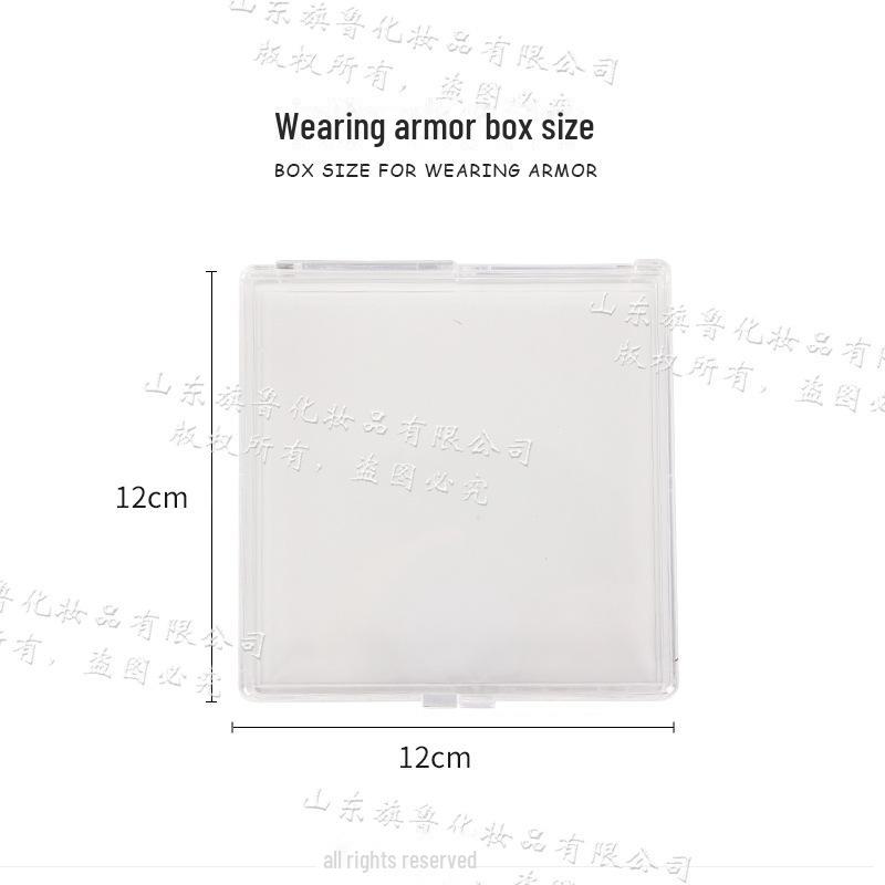 Large Capacity Dust-Proof Transparent Nail Art Display & Storage Box